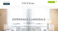 Desktop Screenshot of fiveanddimelofts.com